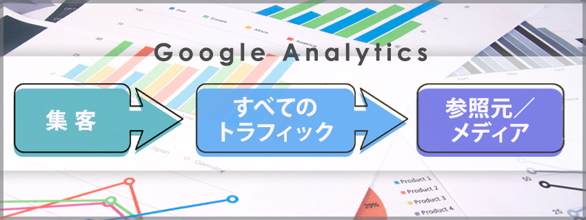 Googleアナリティクスの参照元の見方