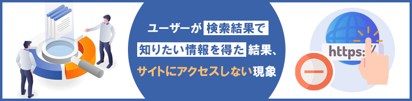 ゼロクリックサーチとは